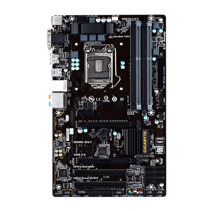 Z97-HD3 D3H Z97 placa base de sobrecarramiento 1150 pines compatible con 4790K NVME