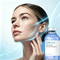 Sérum Ampoule 2026 Cu Blue Copper Silk Peptide Hydratant, Raffermissant, Revitalisant, Améliorant l'Élasticité de la Peau, Réparateur de la Barrière Cutanée 1