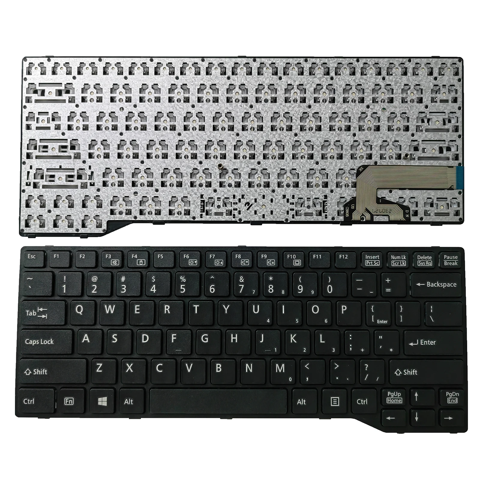 

For Fujitsu Lifebook E733 E734 E743 U745 E744 E546 E547 E544 E736 Keyboard US