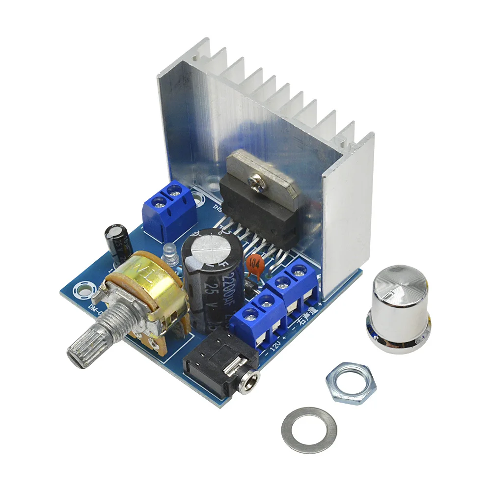 TDA7297 Audio Amplifier Board 15W+15W Digital Amplifier Module 12V DC Mini Stereo Amp Amplify Dual Channel Power 2.0Stereo