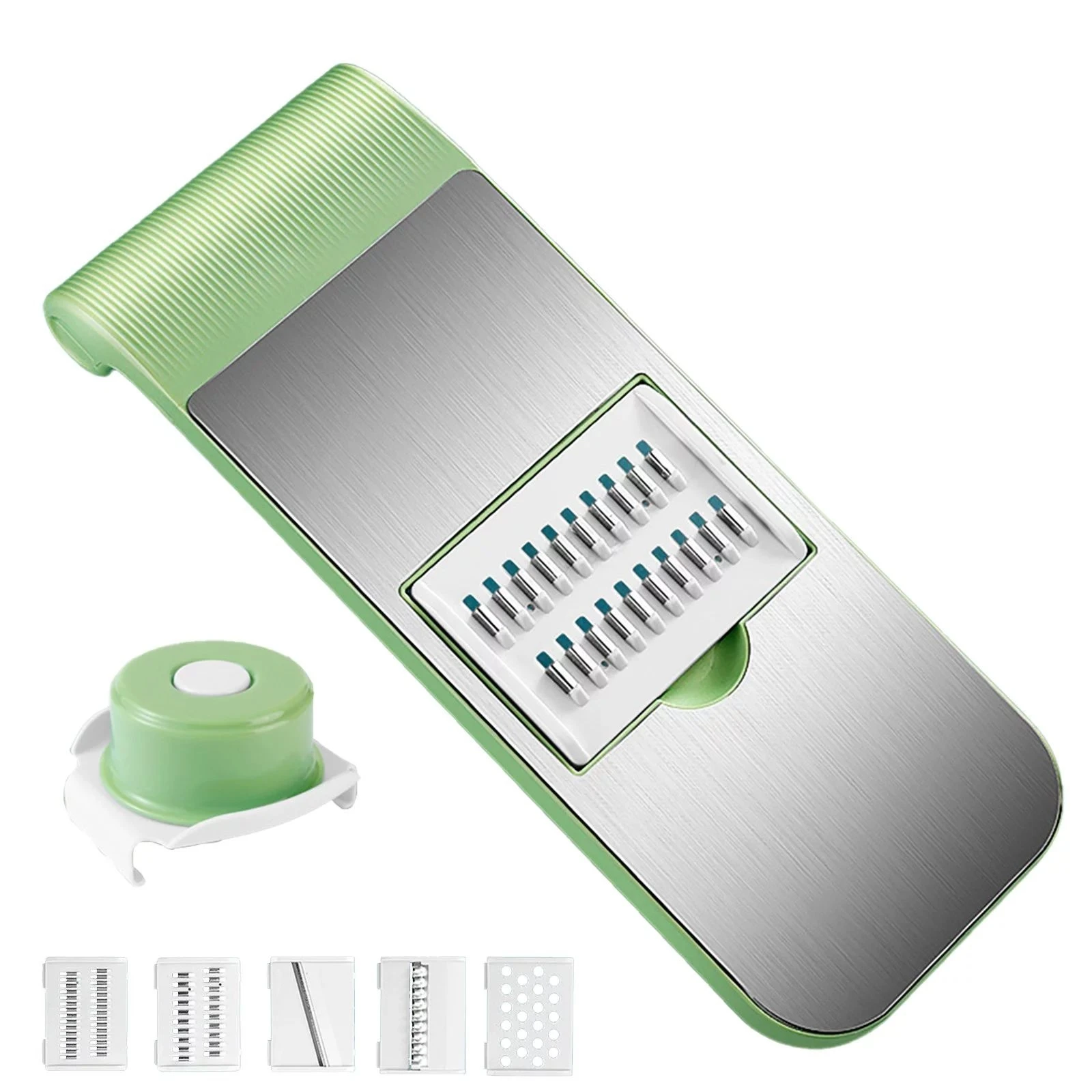 Multifunctional vegetable cutter household stainless steel potato grater kitchen grater shredding artifact