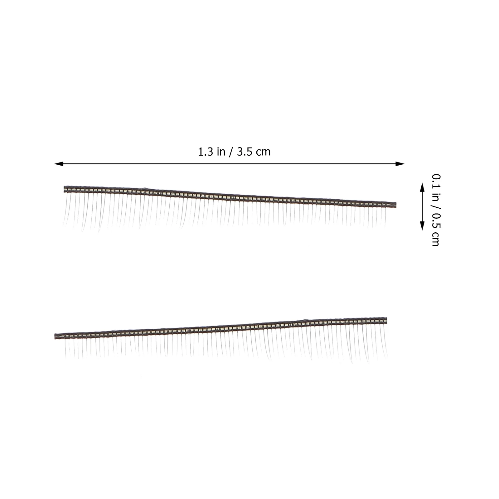10Pairs Practice Eyelashes Natural Shape False Lash Strips Training Eyelash Extensions Practice for Mannequin Grafting