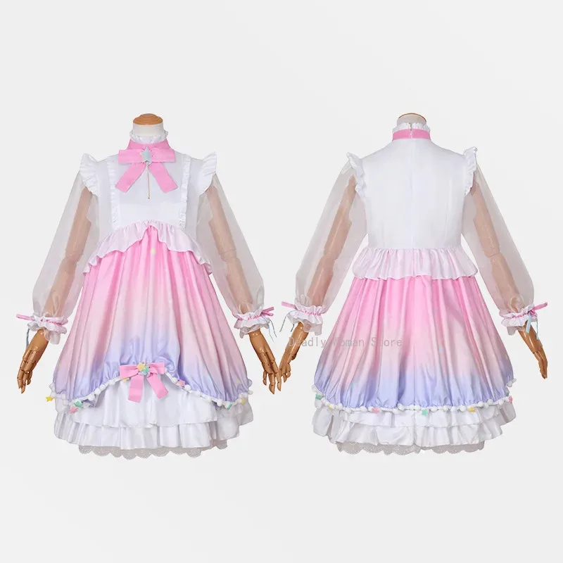 2025 projeto sekai ren len traje peruca em 25 nightcord lolita cantor palco uniforme terno festa de halloween cosplay