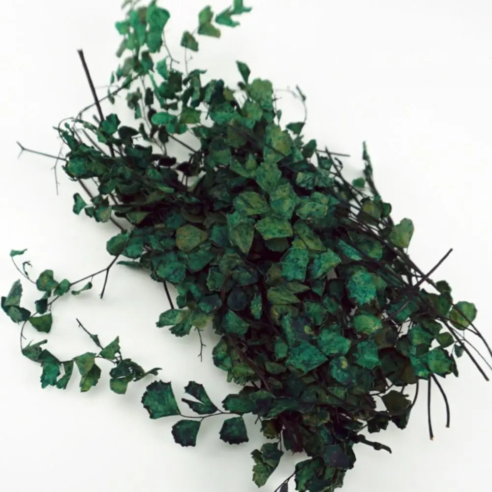 Simulation Miniature Model Leaves Miniature Vines Fairy Garden Vegetation Scene Model Railroad Scenery Realistic