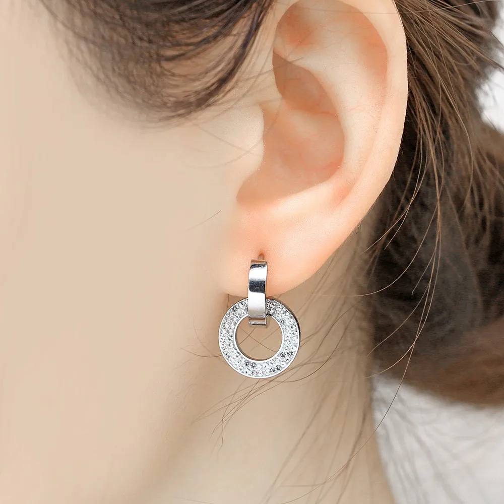 Earings Hoops Women Classic Guangdong Fashion Metal Round Hoop Earrings New In Earrings Top Fashion