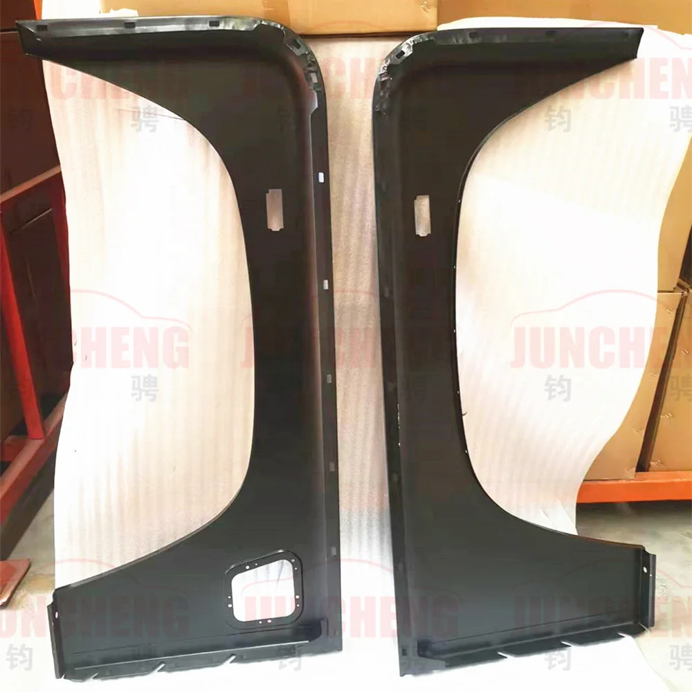 تعديل باب السيارة عالي الجودة، الحاجز، الجناح، الوفير. إطار الزجاج الأمامي، حوض، لوحة السقف، غطاء محرك السيارة لسيارة Land Rover Defender 90 110 #2