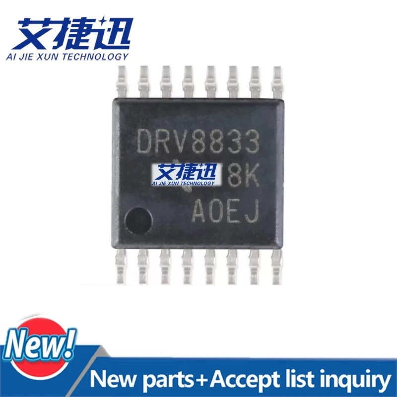 50Pcs DRV8833PWPR TSSOP16  in stock 100% New and original