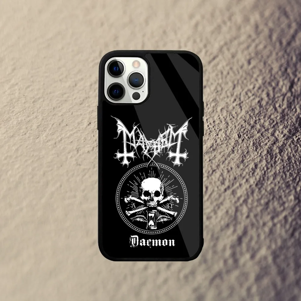 Mayhem Live In Leipzig Burzum Phone Case For iPhone 16,15,14,13,12,11,Plus,Pro,Max Mini Magsafe Magnetic Wireless Charging