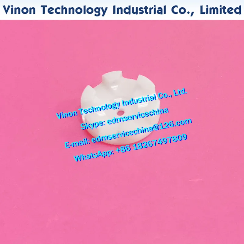 

100431958 edm Diffuser Ø0.8mm (Ceramic type) Upper for ROBOFIL 230,240 Charmille edm parts 100.431.958 Ceramic Threading nozzle