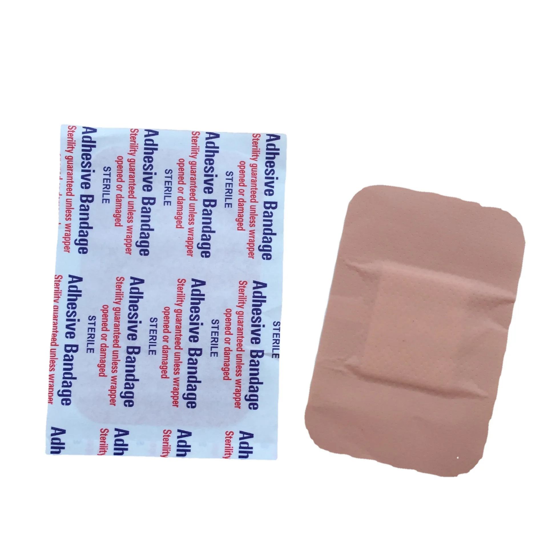 10 pz/set 7.6*5.1cm cerotto impermeabile cerotti per la pelle cerotti per medicazione per ferite traspiranti per bambini bende adesive di pronto soccorso