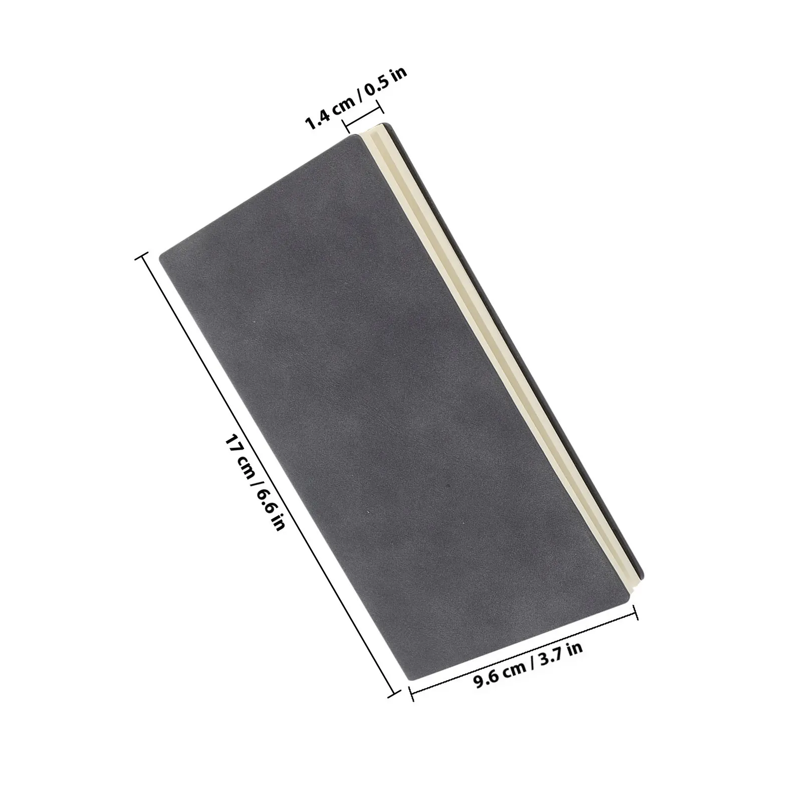 3Pcs Pocket Notebook Small Compact Notepad Portable for School Office Conference Note Taking Notebooks with Pockets