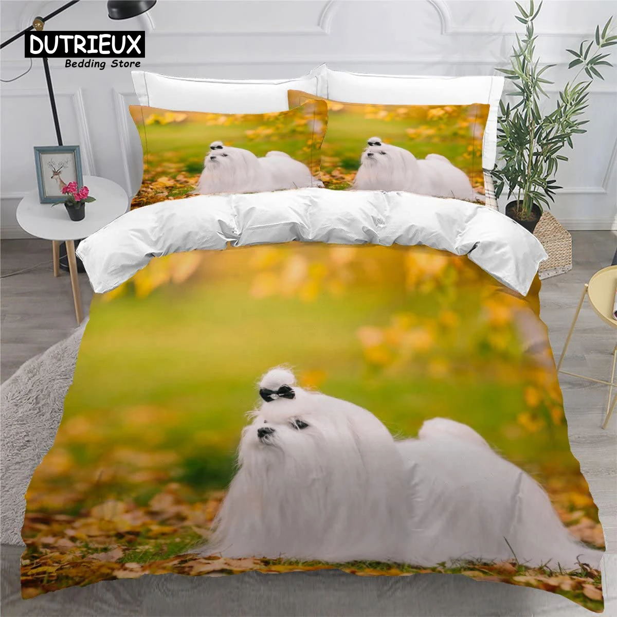kid dog themed comforter