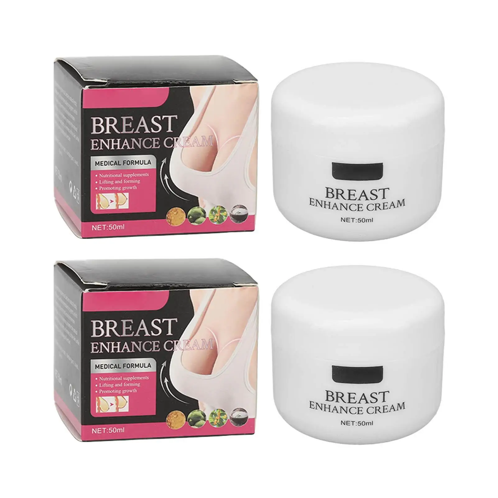 

Укрепляющий и лифтинг-массажный крем для груди, 50 мл, длительный увлажняющий уход за кожей для женщин