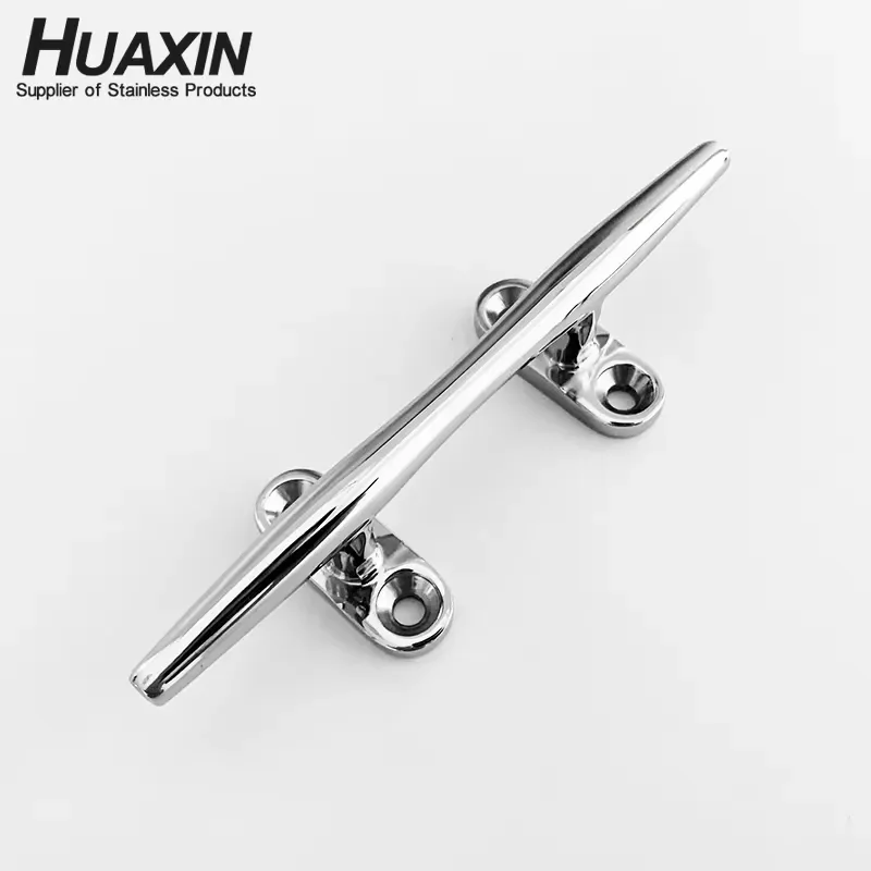 Sailboat Cam Cleat, 2 Pcs 85mm Marine Grade 316 Stainless Steel, Fast Entry Rope Clamp Hardware, for Yacht Kayak Deck Rigging