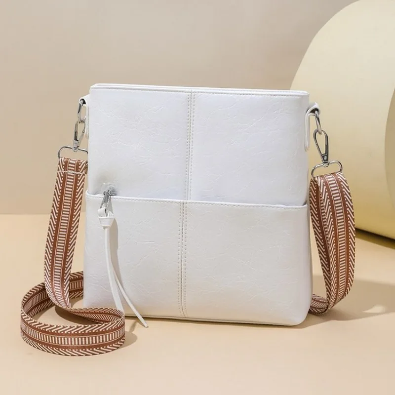 

Модная парижская сумка для мам, стильная сумка через плечо для женщин, дизайнерская кожаная сумка-мессенджер в ретро-стиле.