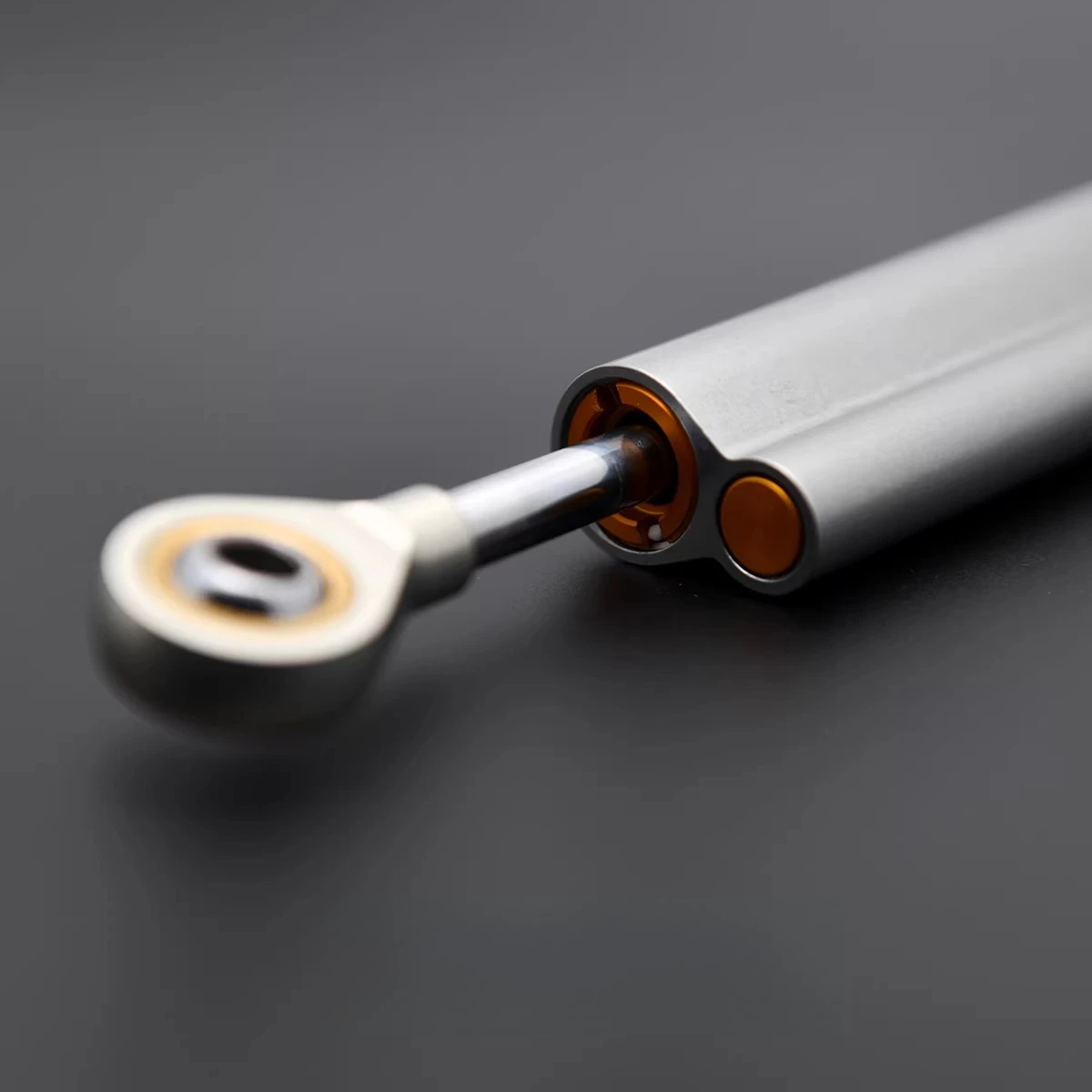 OHLINS Olins Titanium Ruler Imported Original Genuine Anti-death Rocking Motorcycle Titanium Ruler Steering Damper