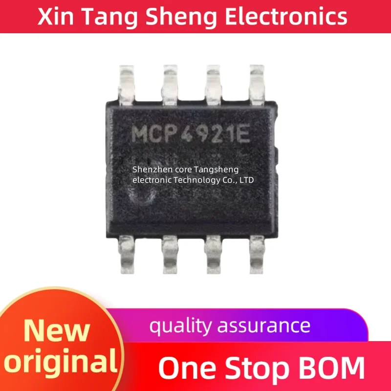 MCP4921E MCP4921- e /SN MCP4921T-E/SN MCP4921 SOP-8 Digital to Analog Converters (DAC IC) Chip In-stock 100% Brand New Original