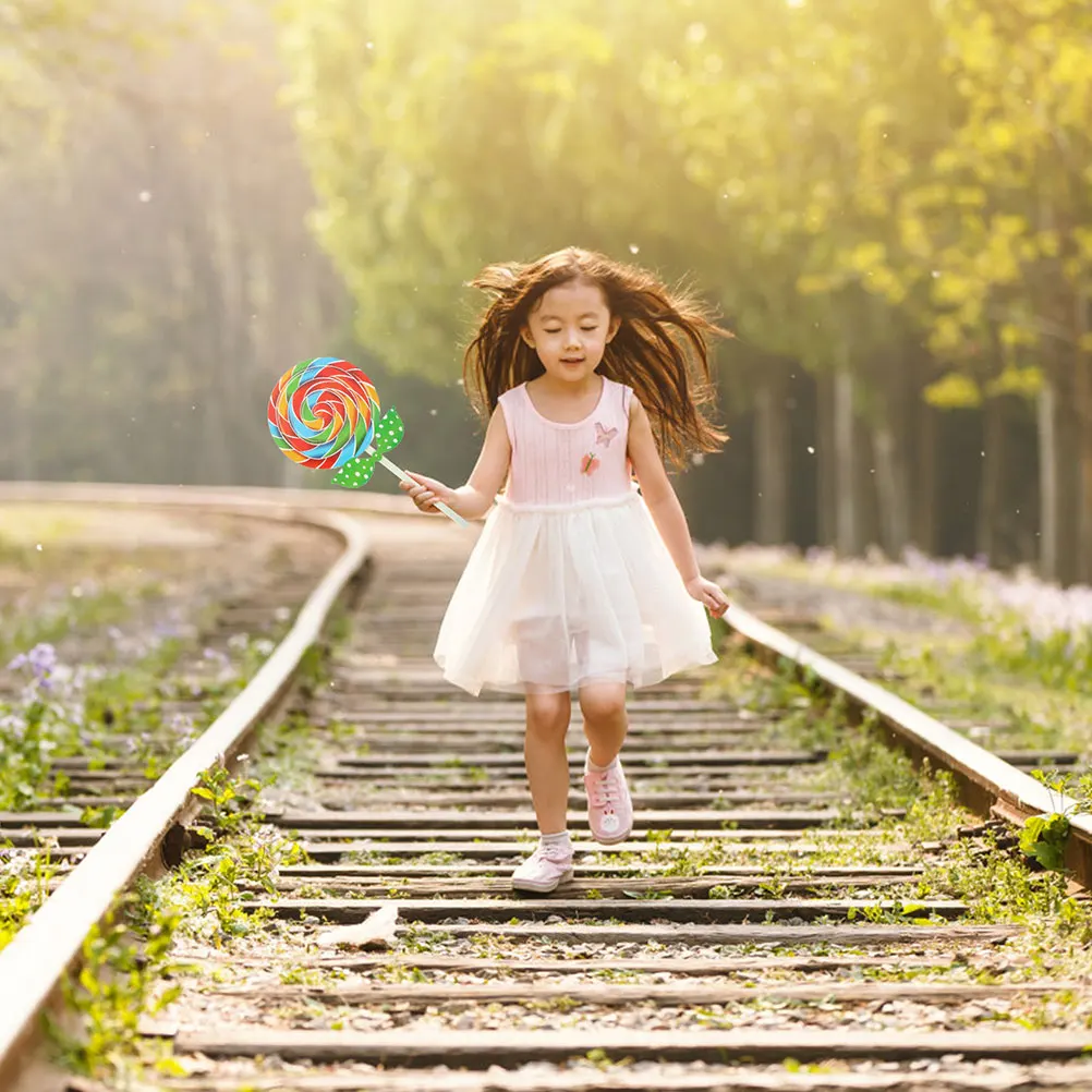 

Lollipop Prop Large Fake Candy Decorative Ornament Giant Photo Prop Wedding Party Supply Fake Lollipop Party Candy Decoration