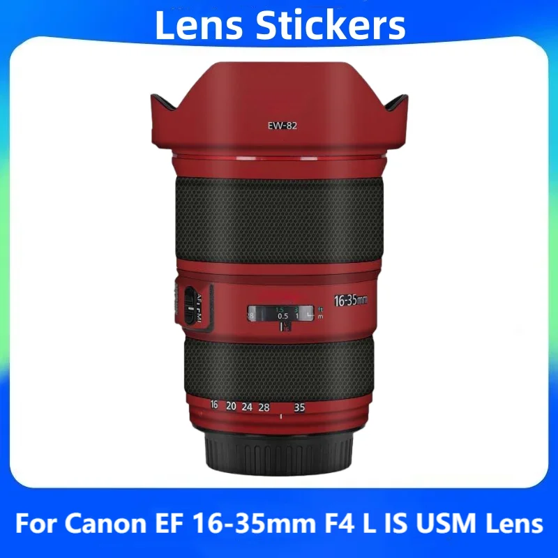 

EF16-35mm F/4 Camera Lens Sticker Coat Wrap Protective Film Body Protector Skin Cover For Canon EF 16-35mm F4 L IS USM