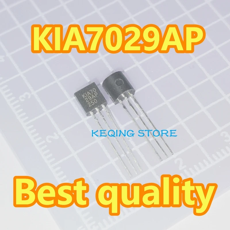 50PCS/100PCS KIA7029AP KIA7029A KIA7029 TO92 BIPOLAR LINEAR INTEGRATED CIRCUIT VOLTAGE DETECTOR