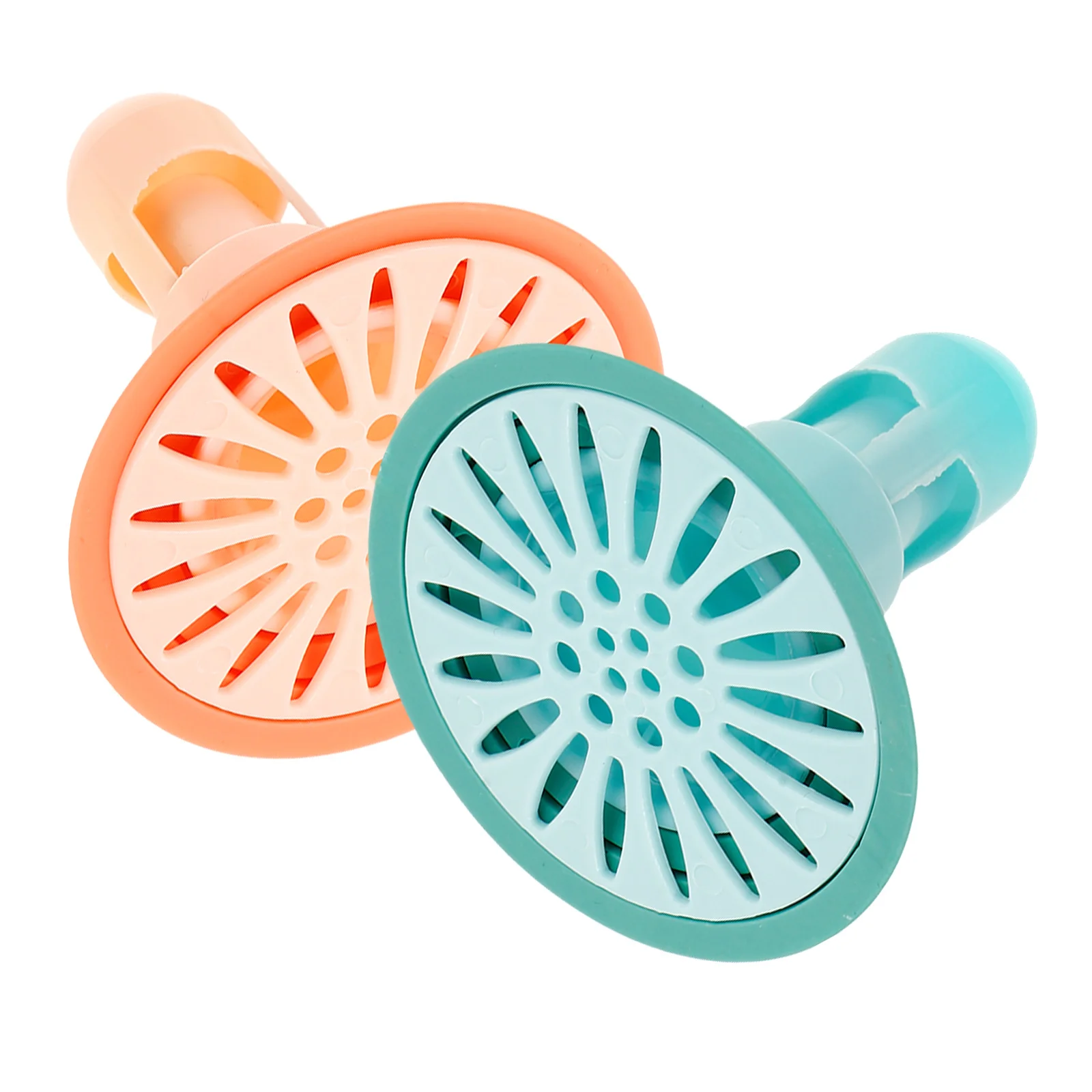 

2pcs Deodorant Floor Drain Core Hair Catcher Plastic Cover Bathroom Shower Tub Bathtub Kitchen Sewer Stopper Backflow Preventer