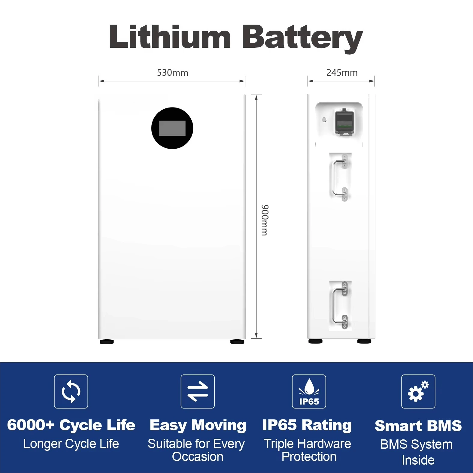 15Kwh 16Kwh Home Energy Storage System 48V 280Ah 314Ah Solar Lithium Ion Battery 48V LiFePO4 Battery Pack