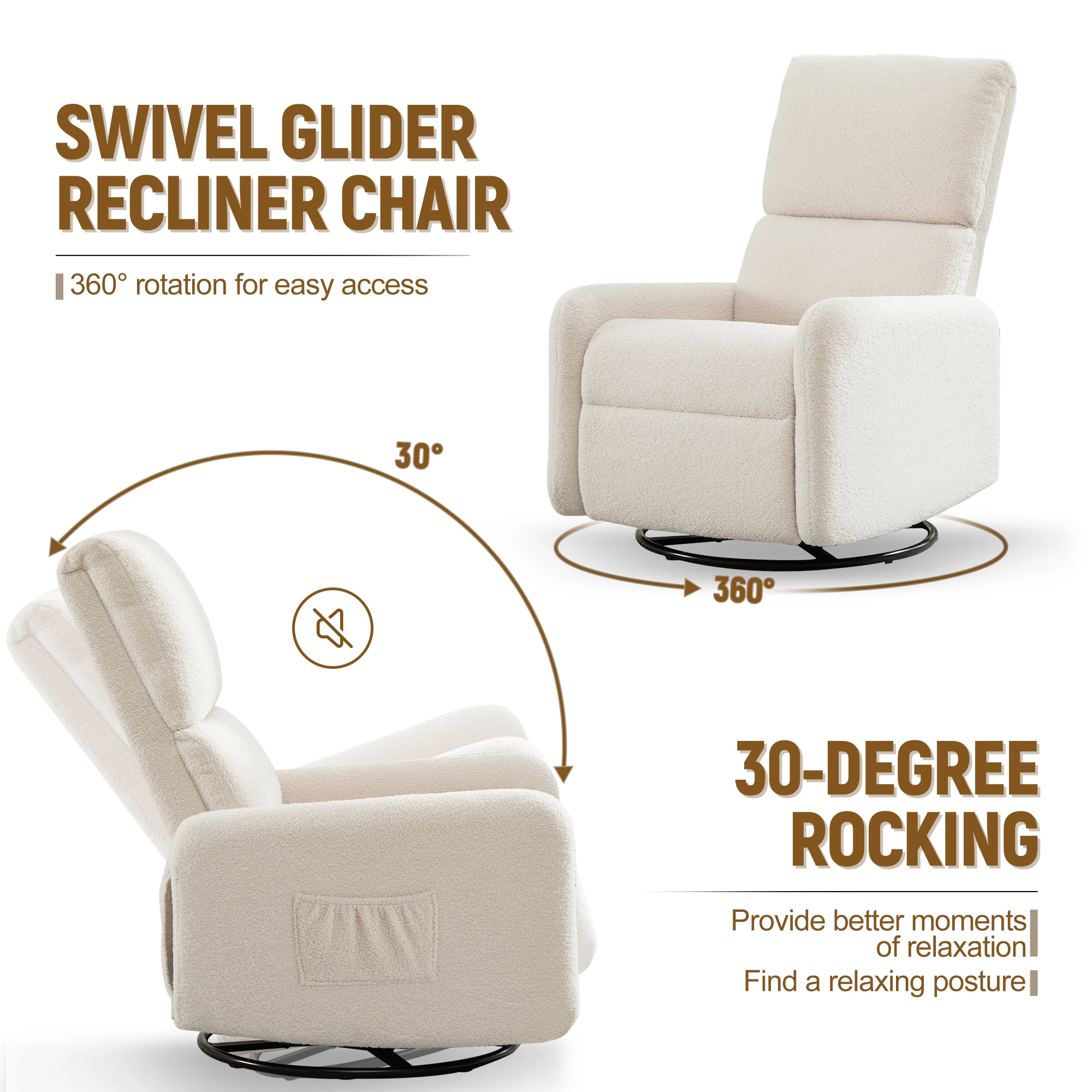 Thumbnail 3 - #31 Best Swivel Lounge Chairs to Buy In 2026