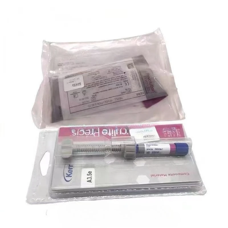 

Dental Light Cured Nano Filling Material Amber Resin Front Back Teeth Universal Type Composite Resin Dental Defect Caries Repair