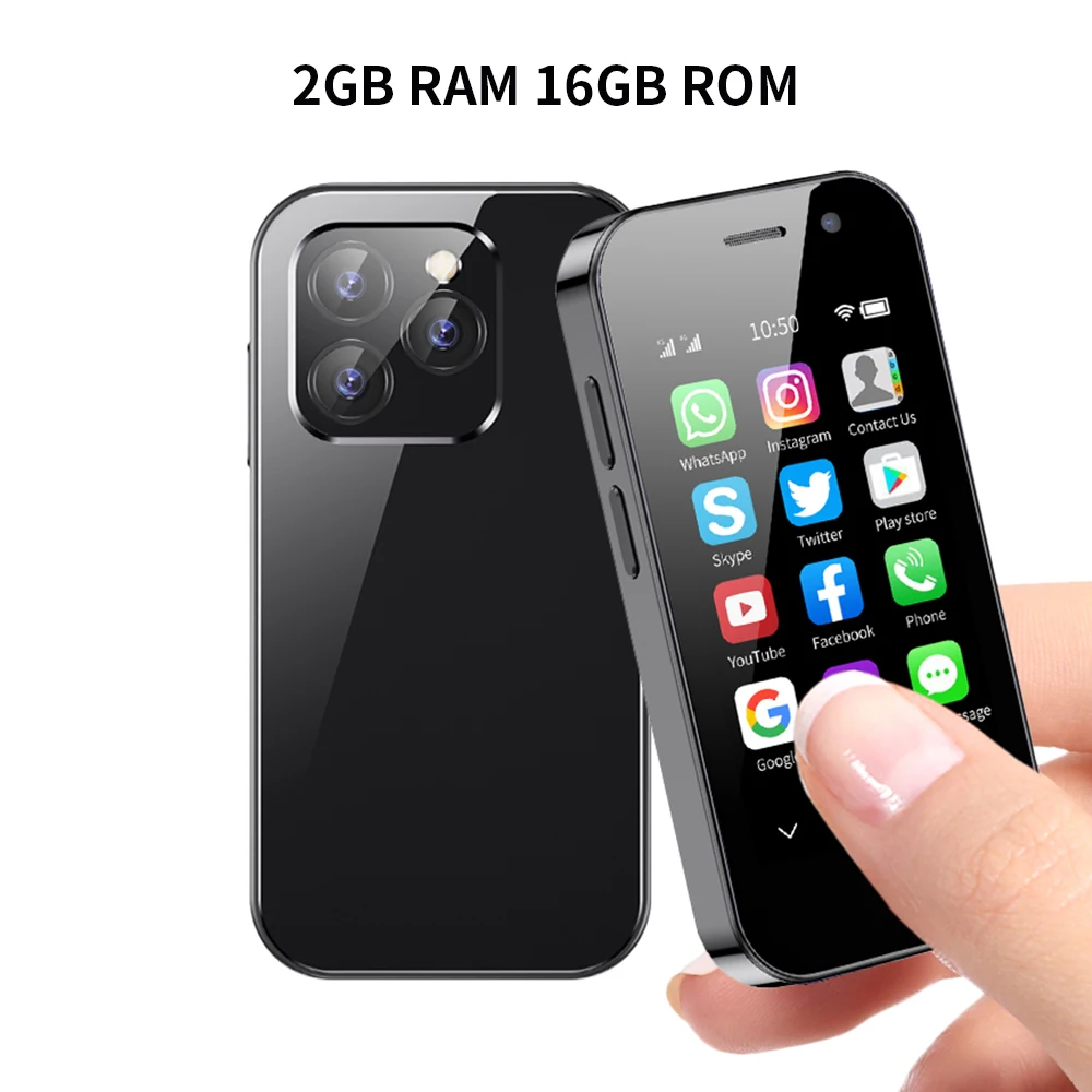 SOYES XS14 Pro Super Mini Mobile Phone 4G LTE 3GB 64GB Android 9.0