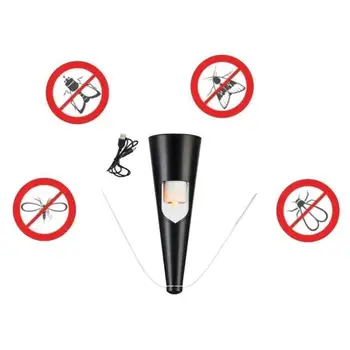 Ultraschall-Repeller Break Bend Light Outdoor-Lebensmittel Schädlings bekämpfung Tisch ventilator Fliegen zerstörer Fliegen abwehr ventilatoren Batterien Leistung