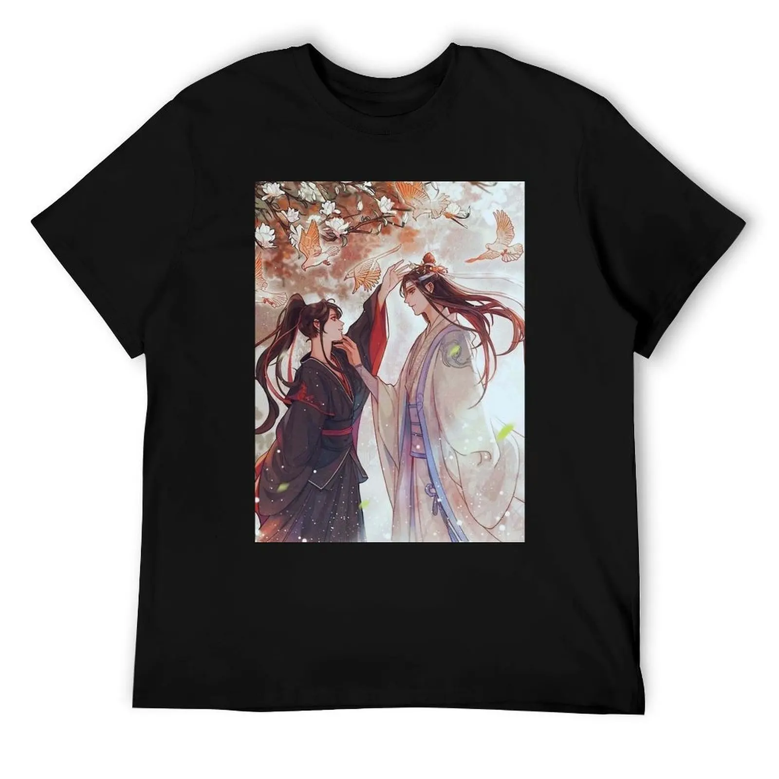 

Beautiful Chirping Birds T-Shirt graphic t shirts for man man tshirt cotton tshirt 100% T-Shirt