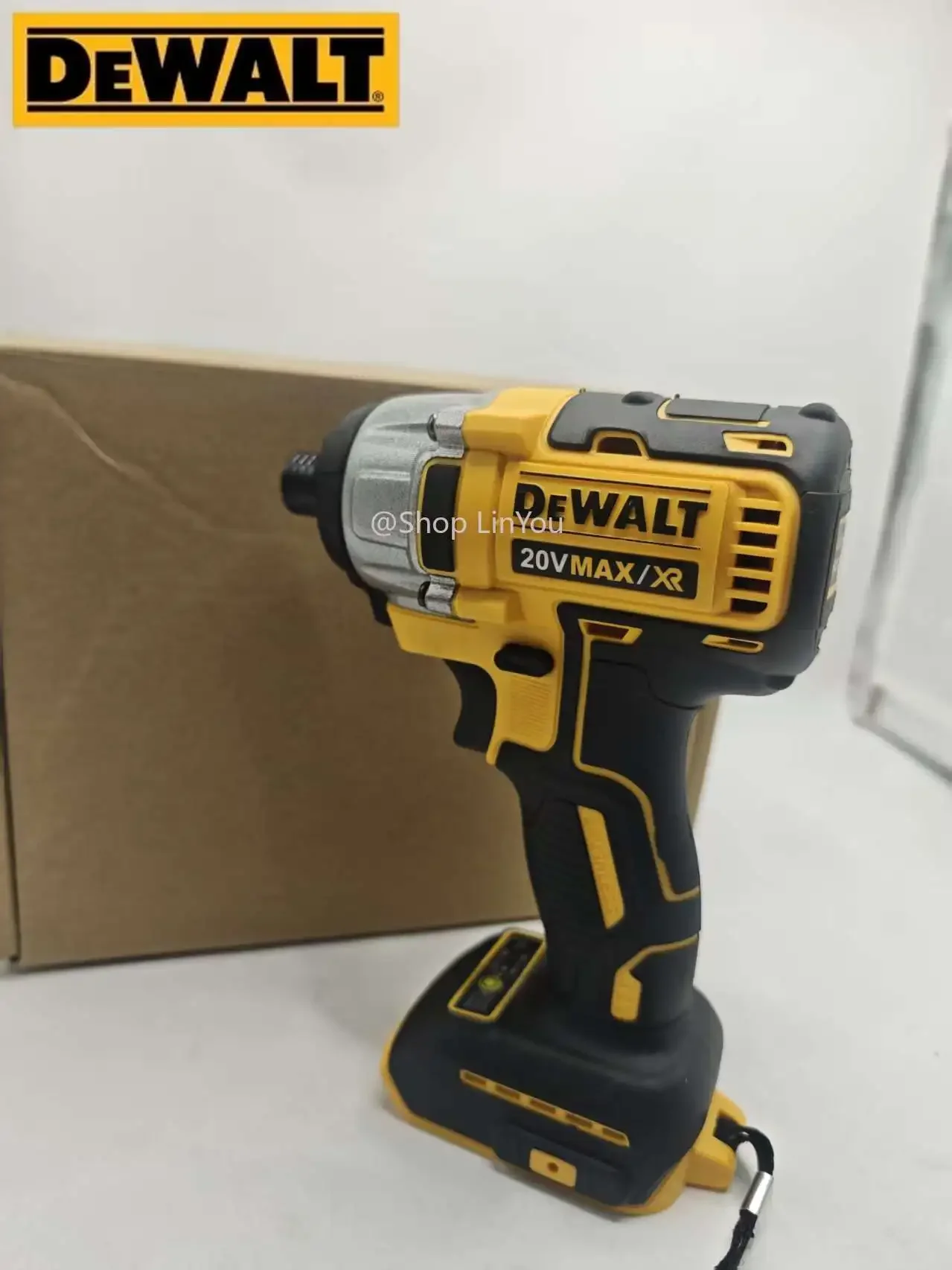 DEWALT DCD887 20V Rechargeable Electric Screwdriver, Compact Brushless Cordless Power Tool for Screw Fastening