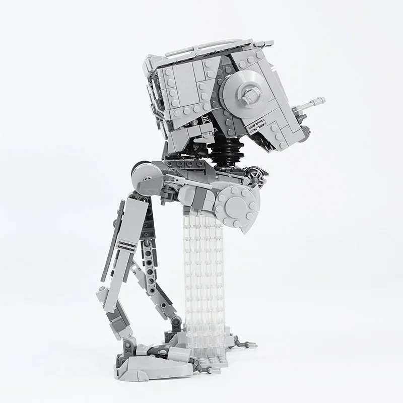 MOC-14608 Articulated SW AT-ST Robot Star of Space Wars Walker Robot Building Blocks Assemble Brick Parts Kid STEM Toy DIY Gift