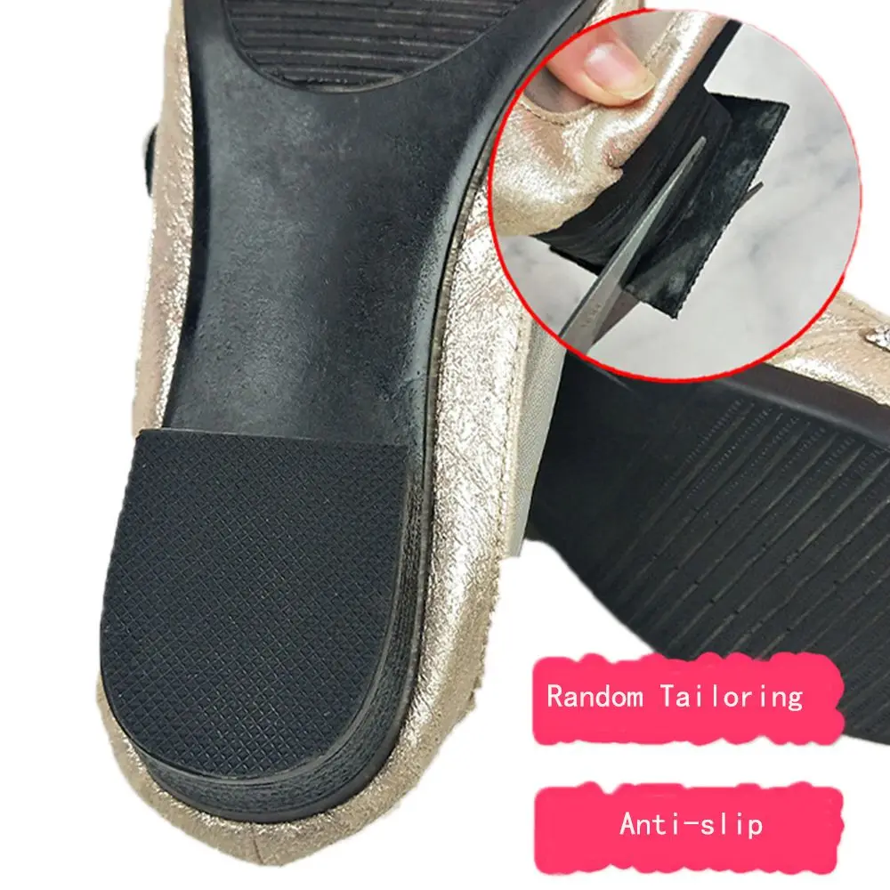 Rubber Adhesive Pads High Heel Shoe Accessories Protector Pad Shoe Anti-Slip Pad Shoes Sole Sticker Pads