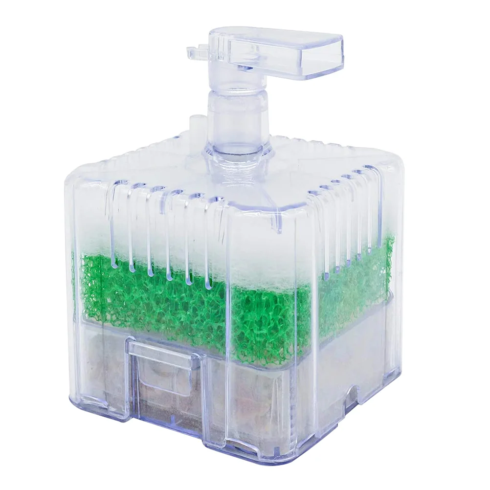 Filter Plastic Multilayer Fish Tank Corner Engine Oil Ceramic Sponge Accessories Aquarium