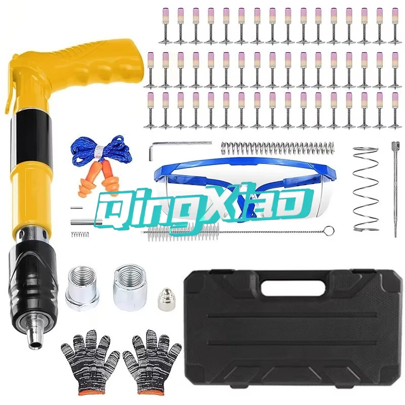 

Mini Nail Shooting Fixer Silent Ceiling Tool Adjustable Power Fastening Tool For Ceiling Installation Concrete Wall Household
