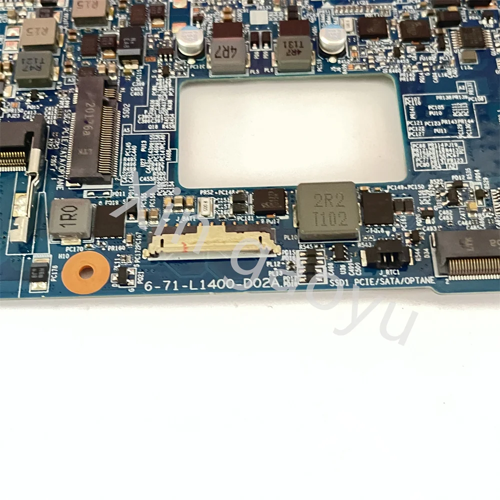 Original For Clevo  L140CU L140C Laptop Motherboard 6-71-L1400-D02A 6-71-L140CU00-D02A SRFG0 I3-8145U 100% Test OK