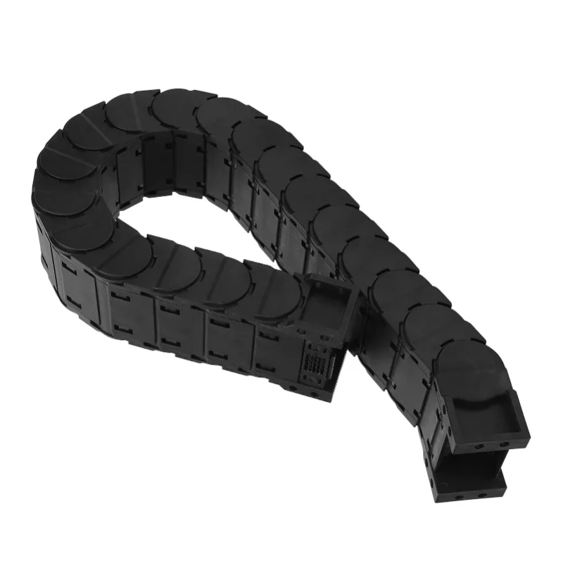 Cable Drag Chain Nylon Wire Carrier Full Enclosed Low Noise Series Tank Towlines D30 X 25 1 Meter D30 x 50 0.7 Meter