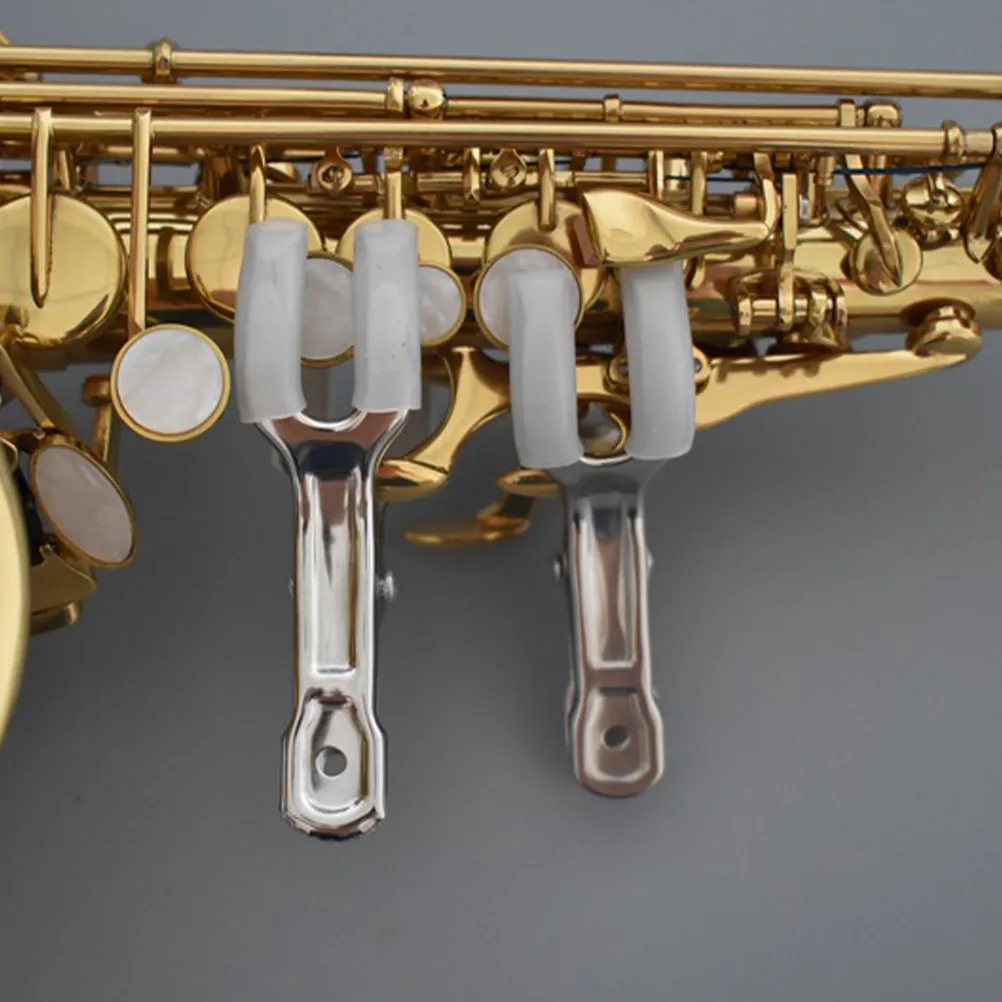 5Pcs Metal Saxophone Repair Clips Stainless Steel Non-Slip Indentation Tools for Professional Instrument Repair Shop Personal