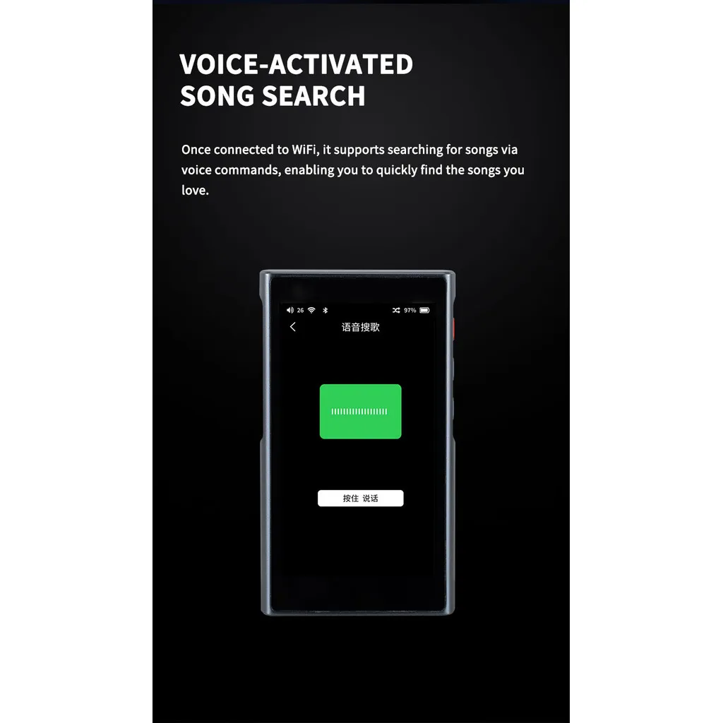 XDuoo X5 Portátil Hi-Res Lossless Music Player Dual CS43131 Chips DAC USB Amplificador de fone de ouvido 4.4mm Conector balanceado