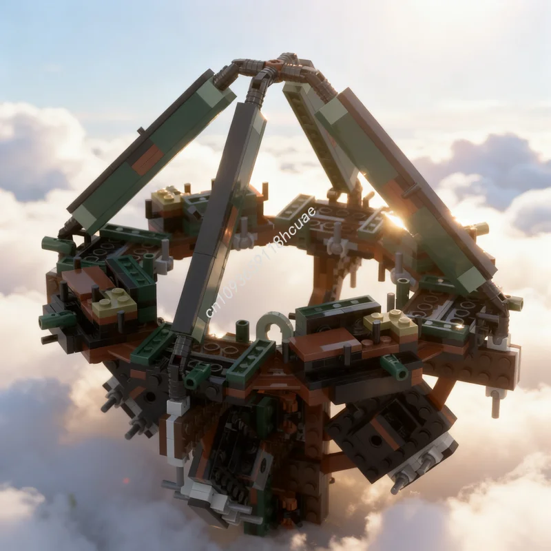 448-個-moc-ハンギングフラワーバスケット植物モデルビルディングブロックおもちゃ建築-diy-クリエイティブクリスマスギフト教育