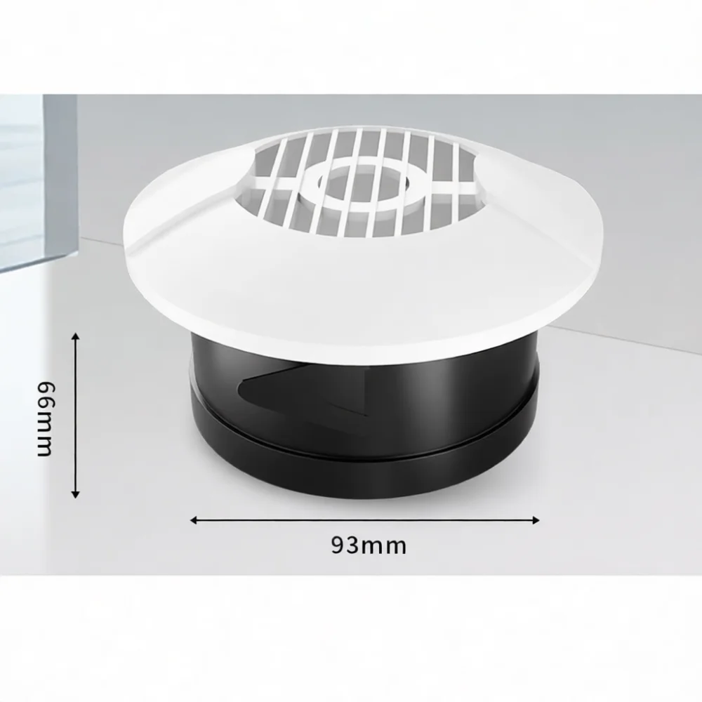 Round Air Vent Grille Louver Diffuser For HVAC System Ventilation Exhaust Outlet Ceiling Wall Mounted Air Cover