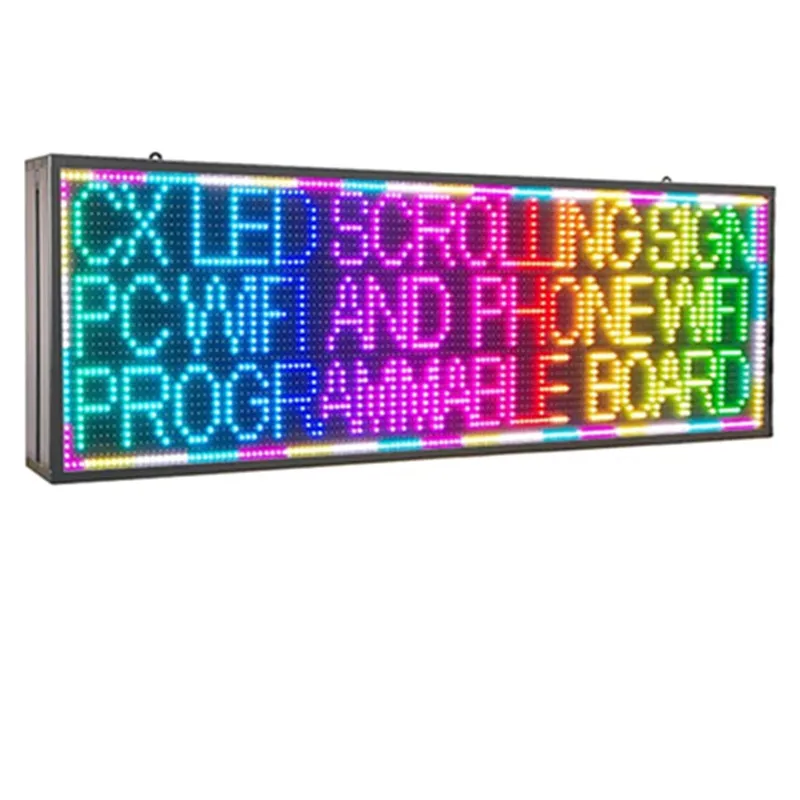 P10 Outdoor WIFI Led Panel Full Color Led Sign 39\