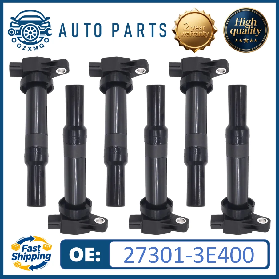 27301-3E400 Ignition Coil for Hyundai Santa Fe Kia Optima Rondo 2.7L 2007-2009 #273013E400