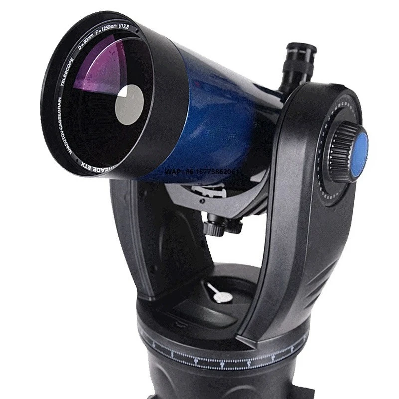 90mm Computerized Auto Tracking Astronomical Digital Telescope with Control Panel Professional Astronomical Telescope