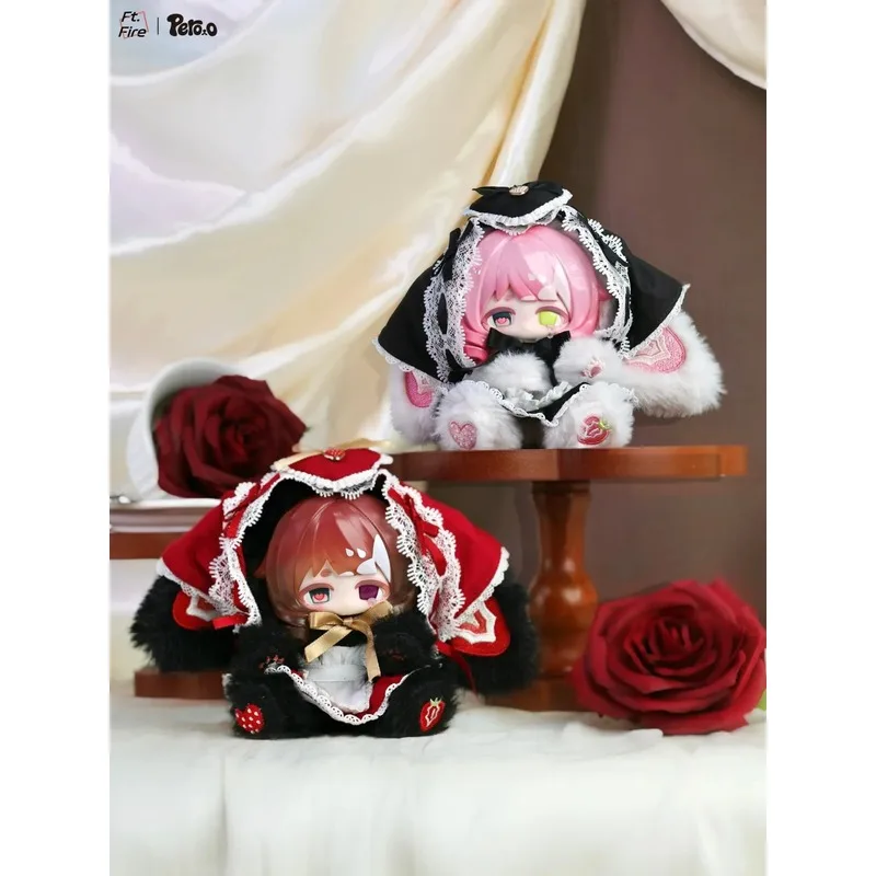 Ft.Fire Peroo Role Club Series Plush Blind Box Caixa Caja Cute Dolls Girls Boys Gift Mystery Box Bag Pendant