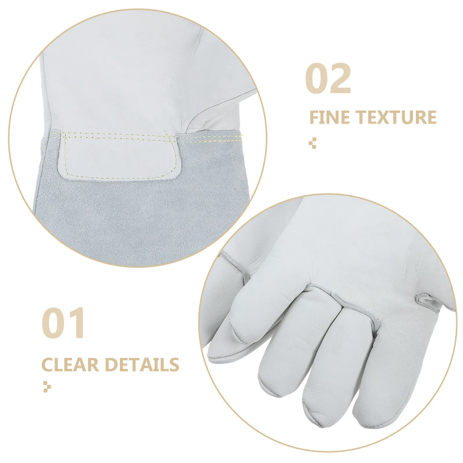 Men's Insulated Cowhide Waterproof Winter Gloves for Cold Storage, Freezer & Outdoor Work