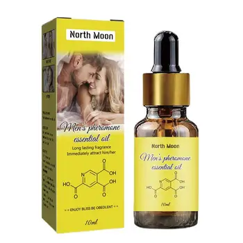 Huile essentielle de phéromone infusée pour hommes et femmes, parfum unisexe, Cologne, 10ml