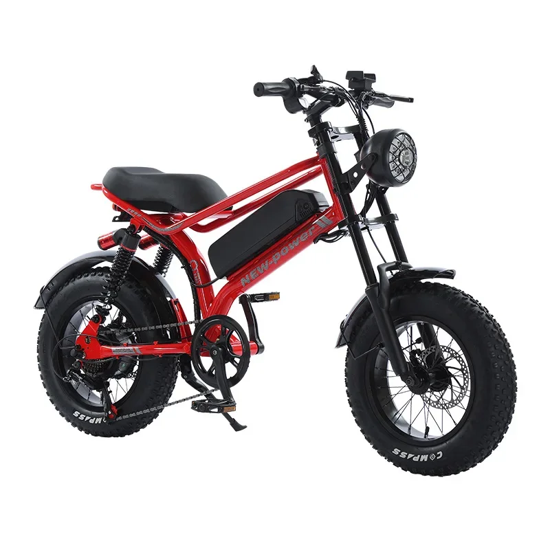 16-Inch snowmobile, retro trendy mountain bike student model commuter foreign trade domestic sales variable speed moped