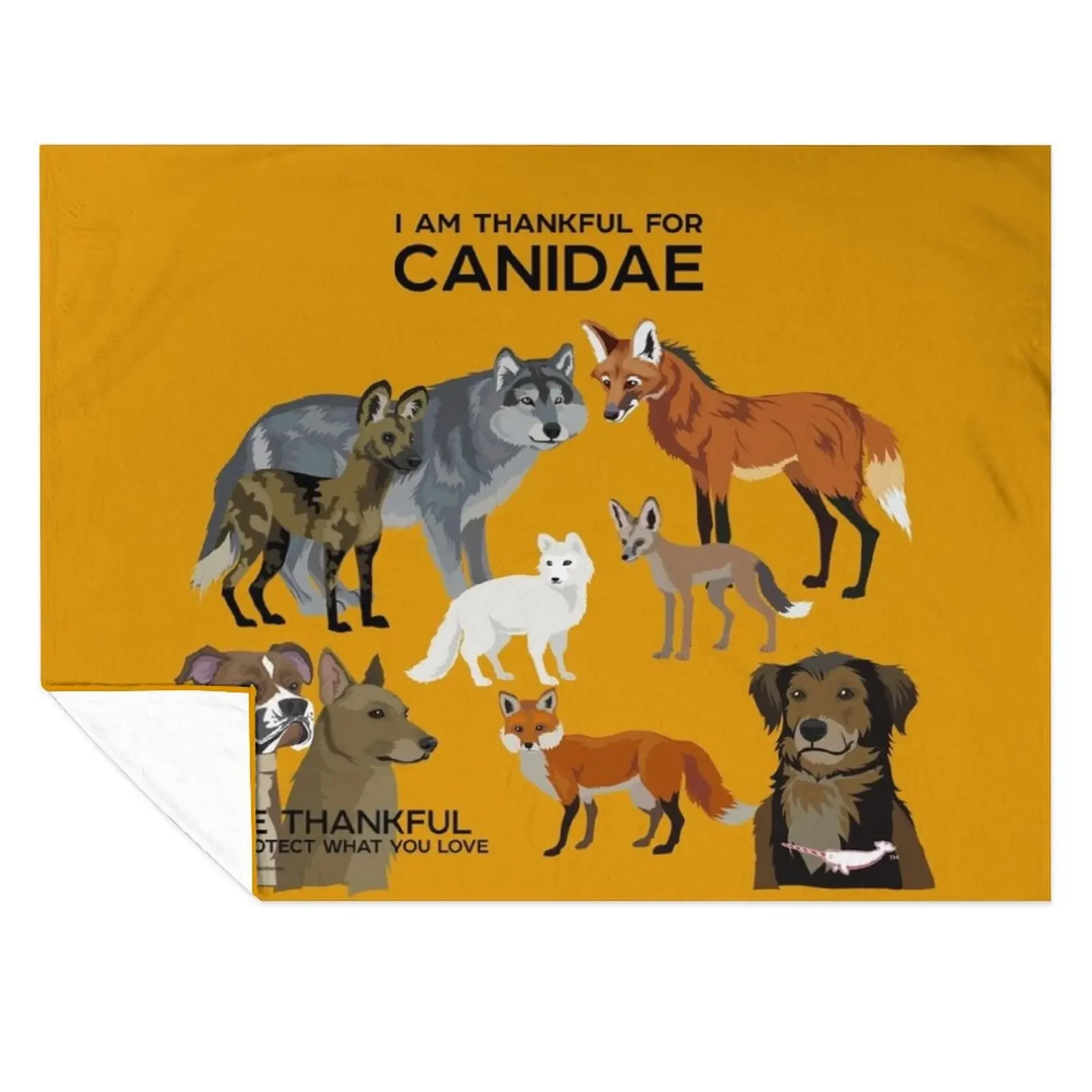 

I Am Thankful For Canidae Throw Blanket Decorative Sofa Sofa Weighted wednesday Blankets